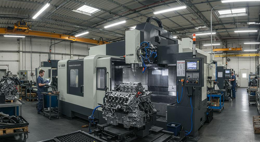 Servicios de mecanizado CNC de precisión para piezas automotrices