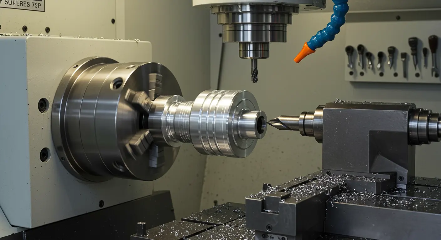 Prototipado CNC de torneado