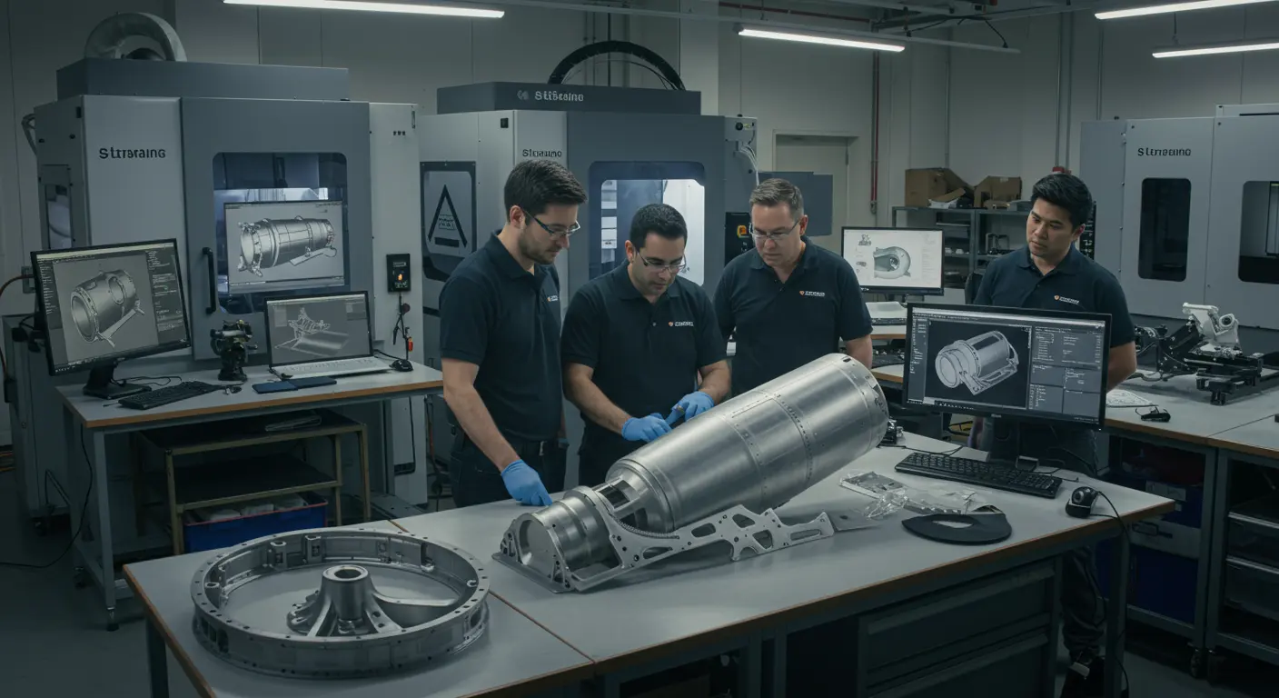 Soluciones de prototipado aeroespacial