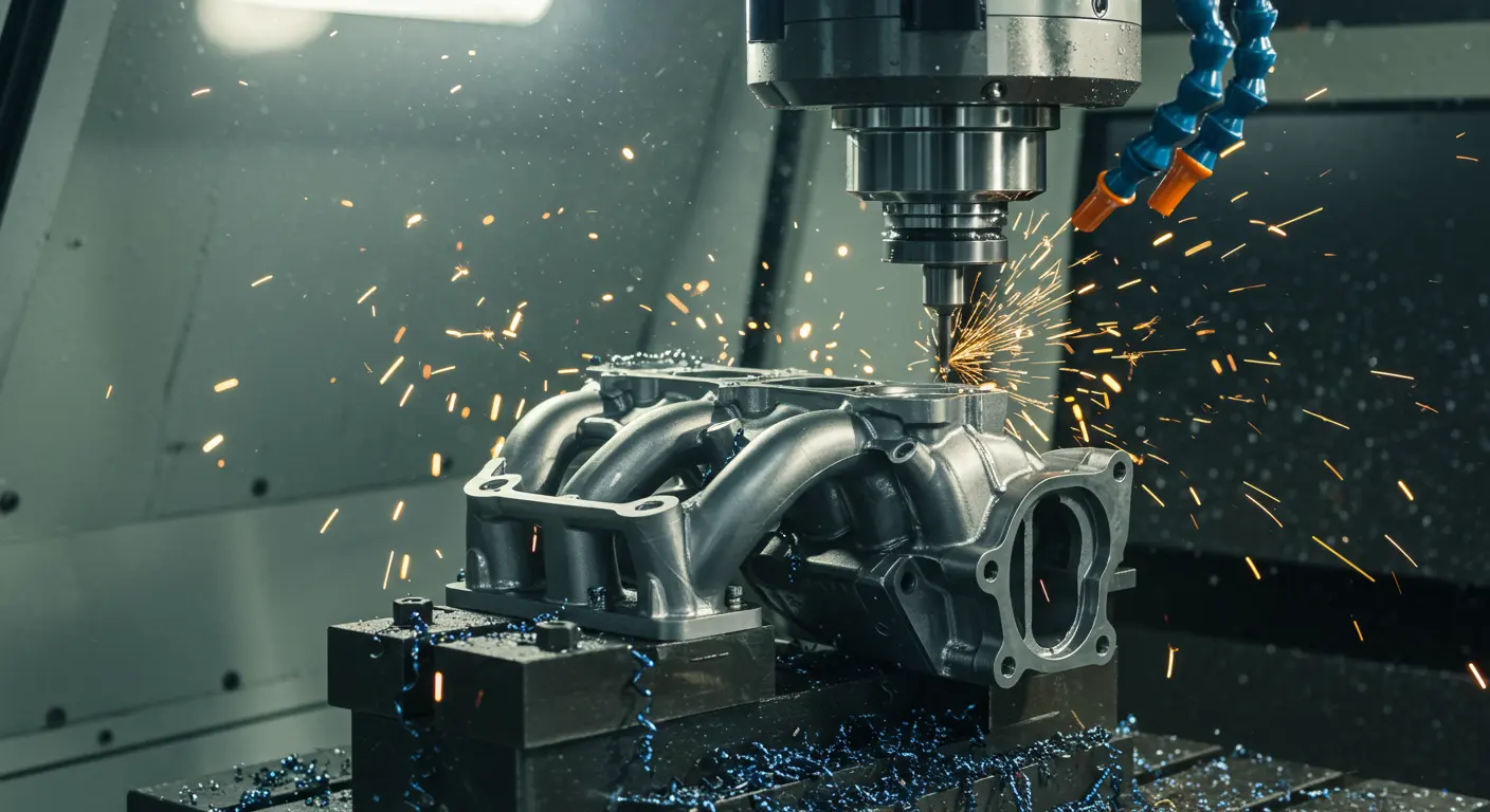 Mecanizado CNC de piezas automotrices