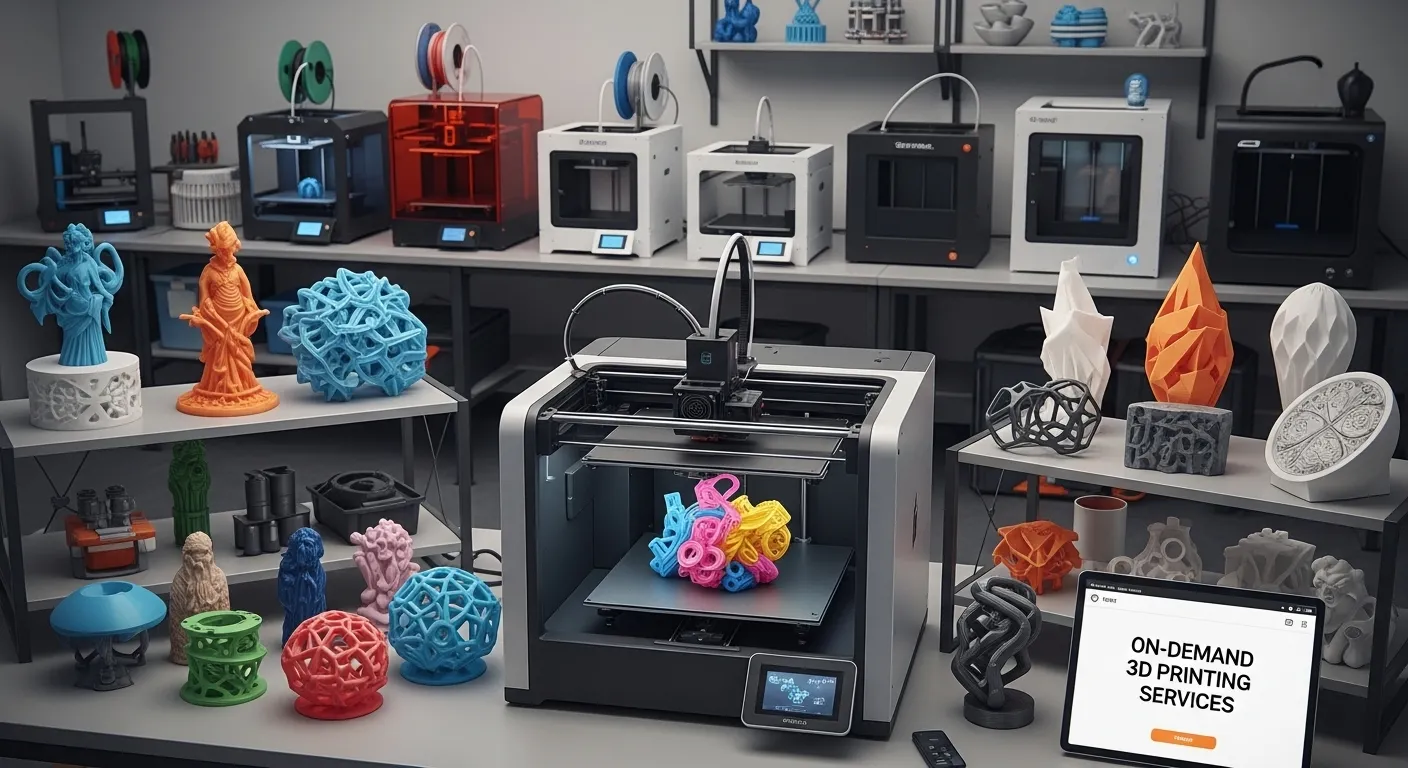 Servicios de impresión 3D bajo demanda