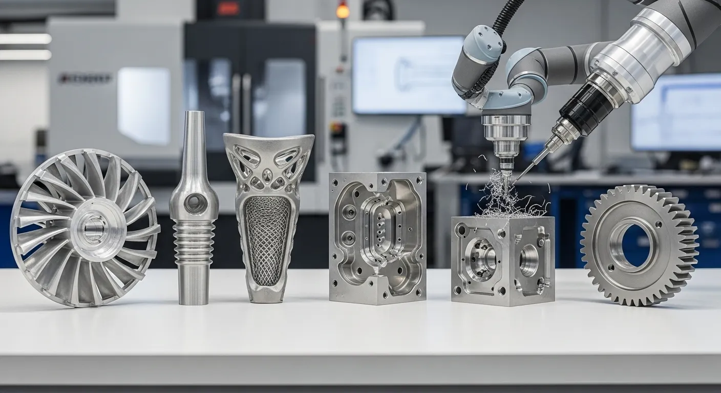 5-Prototipos de mecanizado CNC del eje
