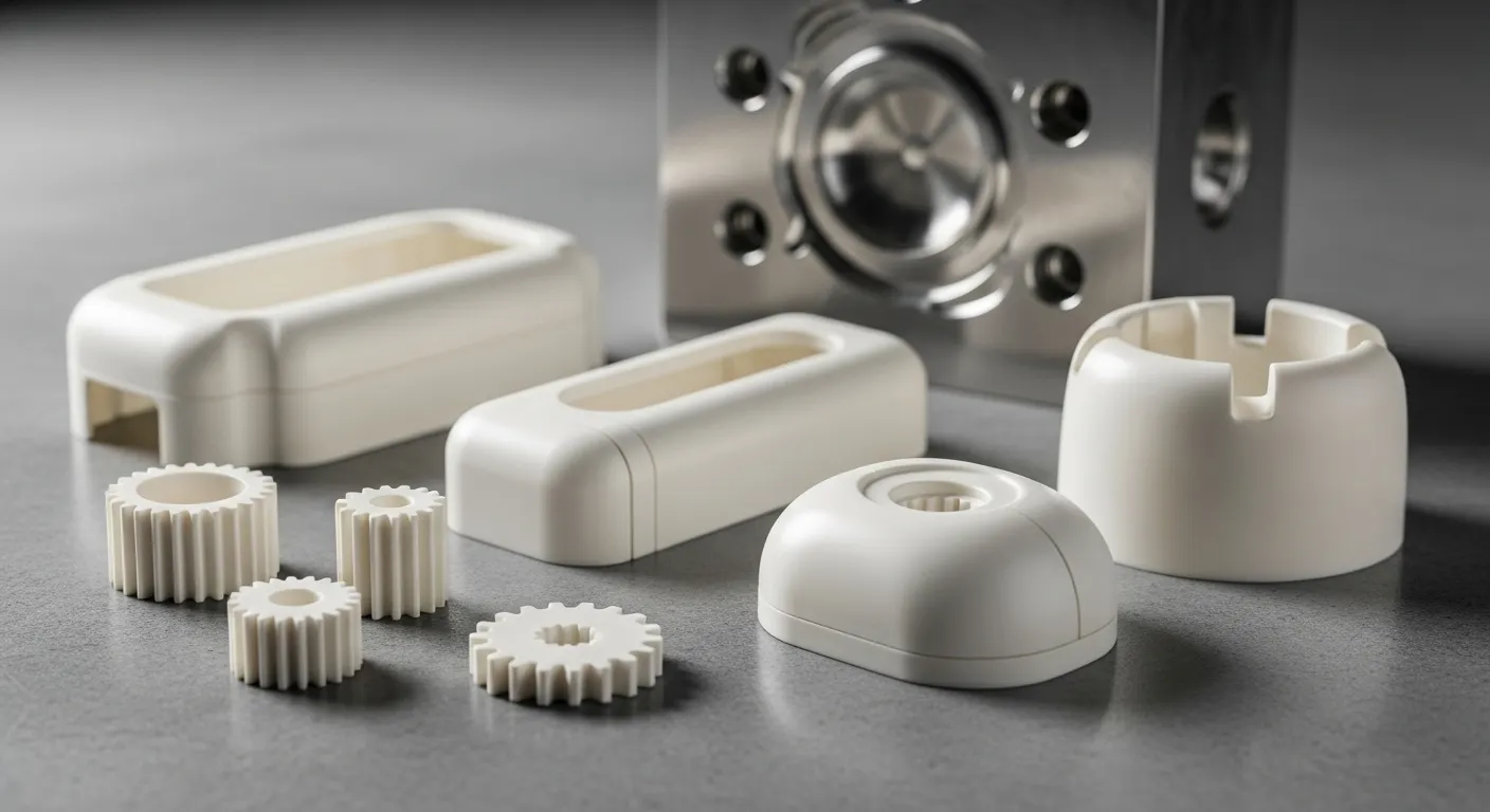 Prototipos de moldeo por inyección ABS