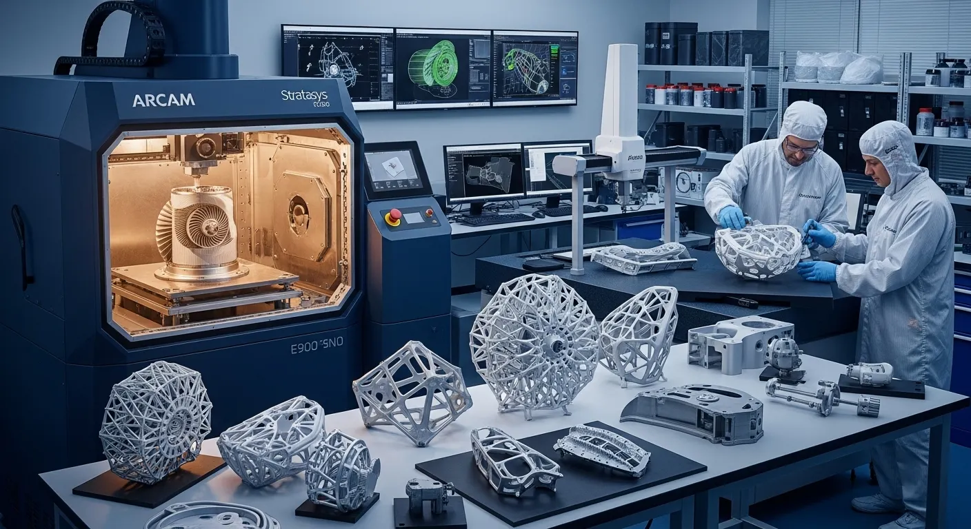 Servicios de impresión 3D aeroespacial