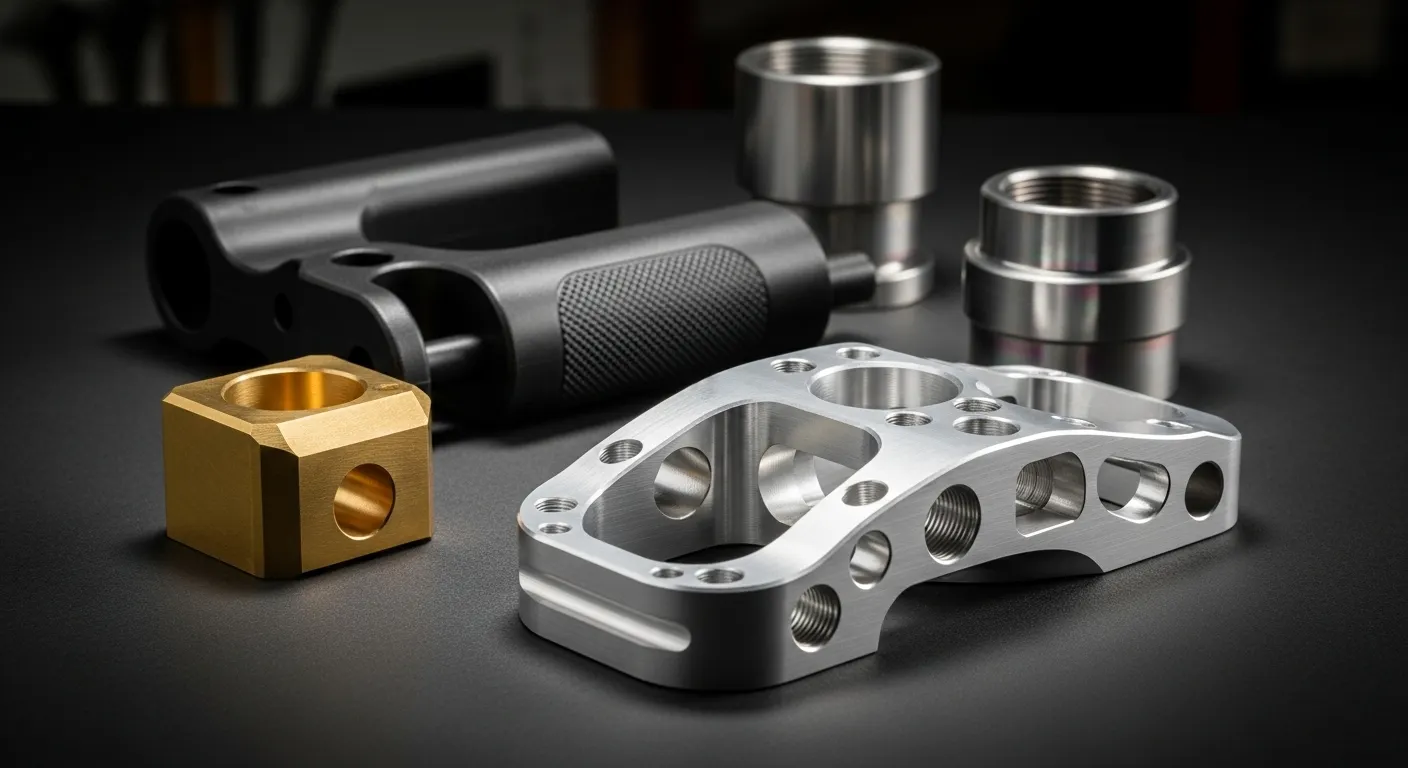 Prototipos mecanizados por CNC personalizados