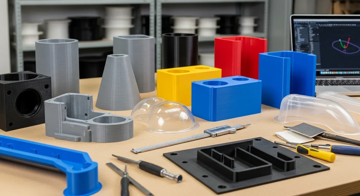 Prototipado de piezas industriales de plástico