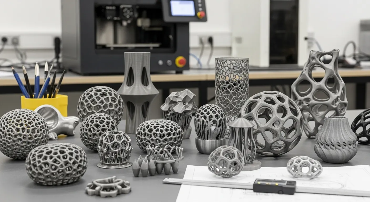 Prototipos de impresión 3D metálica