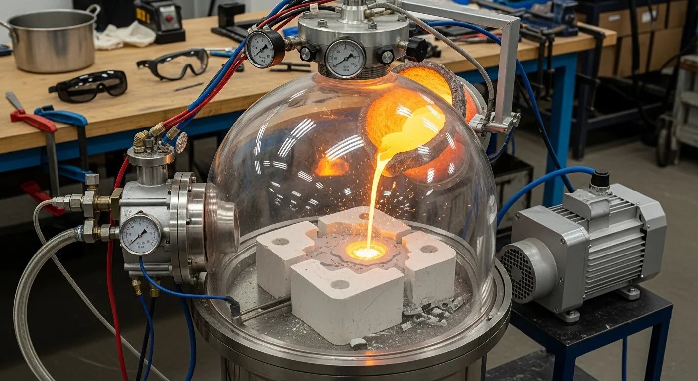 Prototipo de colada al vacío