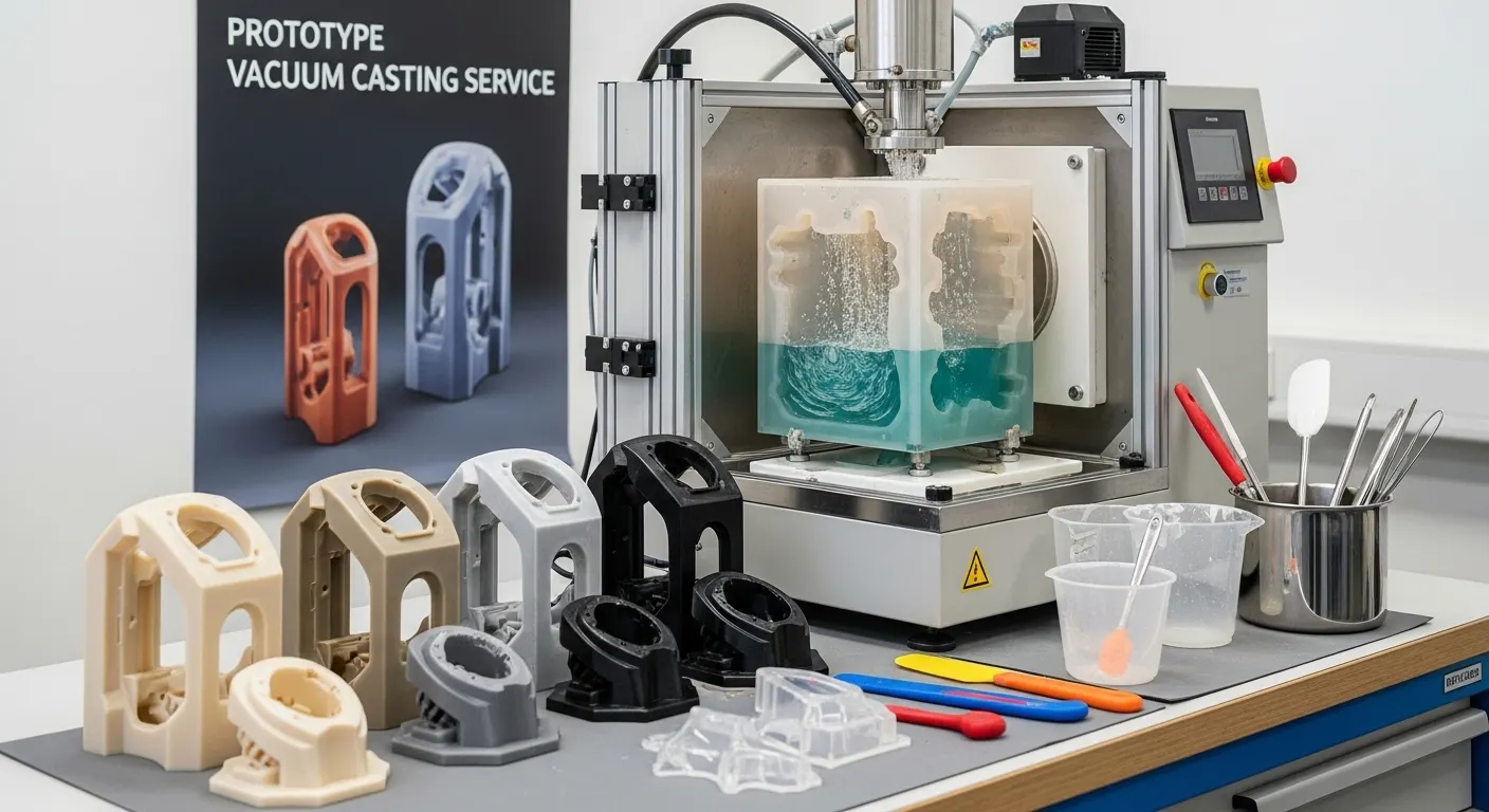 Servicio de Prototipo de Fundición al Vacío