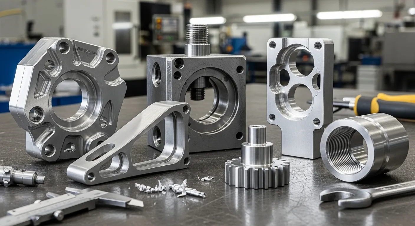 Prototipos CNC de acero inoxidable