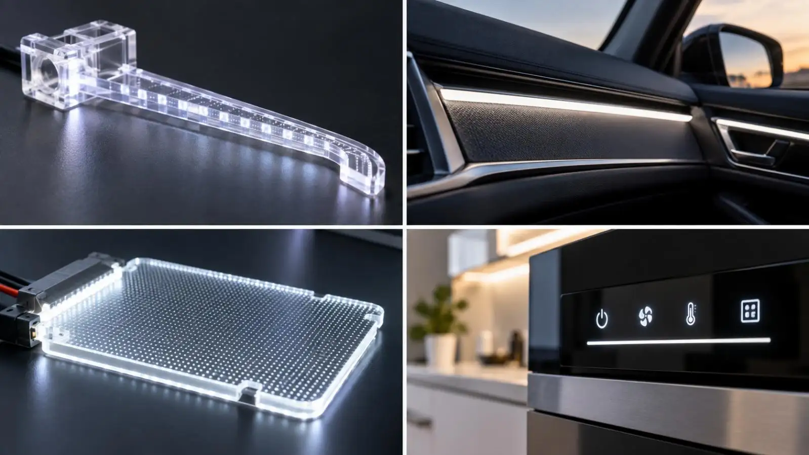 Guía de luces mecanizadas CNC