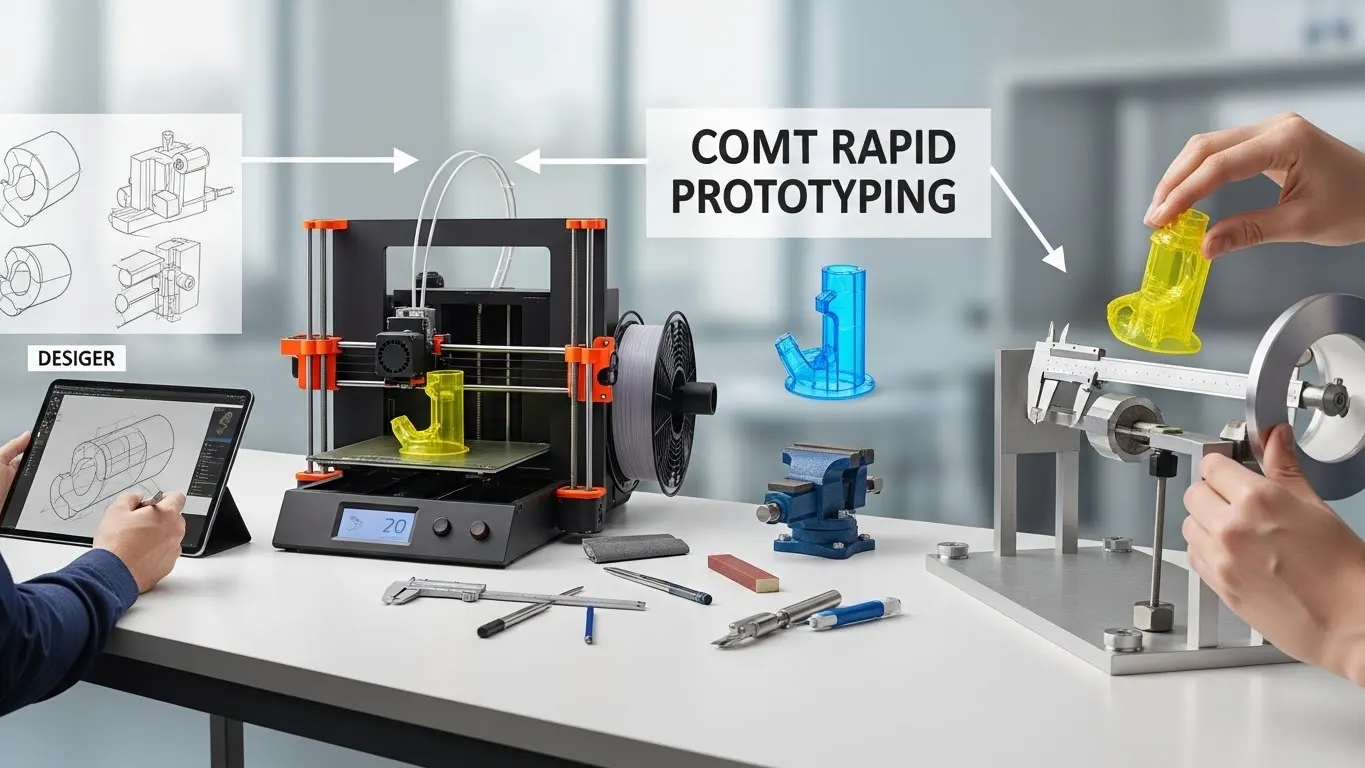 Comprendiendo los pasos del proceso de prototipado rápido