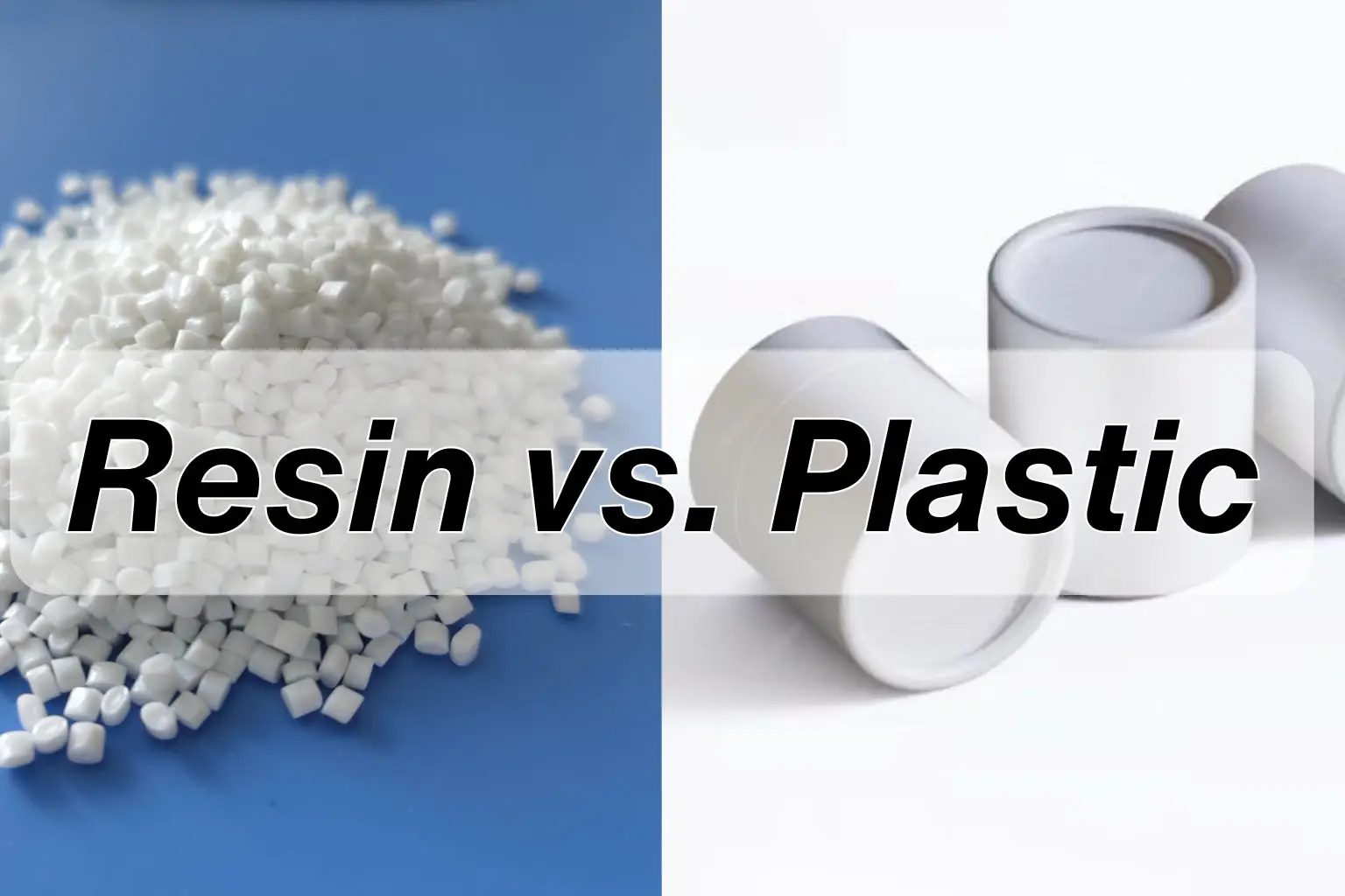 ¿Cuál es la diferencia entre resina y plástico?? Una guía práctica para diseñadores y fabricantes